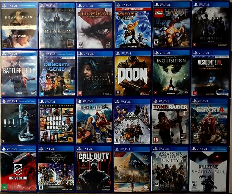 Jogos de Ps4